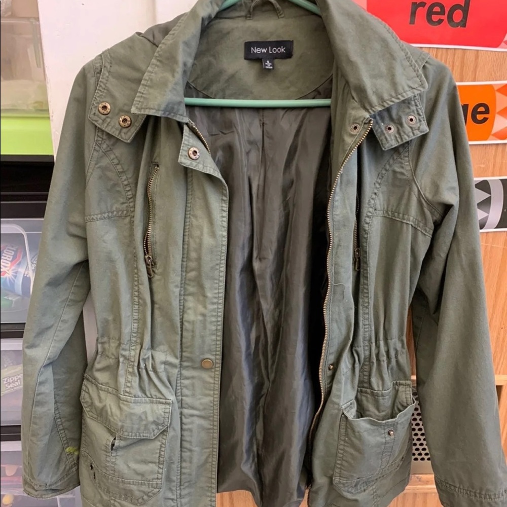 Army Green Spring Jacket